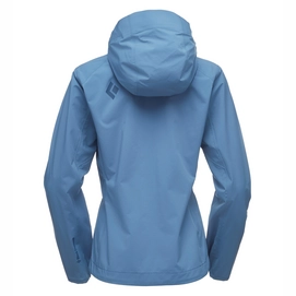 Jas Black Diamond Women Fineline Stretch Rain Shell Blue Steel