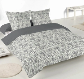 Dekbedovertrek Romanette Harris Grijs Flanel