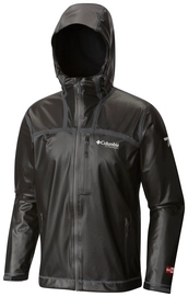 Jas Columbia Men Outdry Ex Stretch Hooded Shell Black