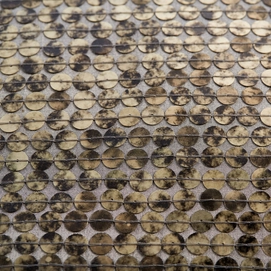 Sierkussen KAAT Amsterdam Vesuvius Gold (40 x 40 cm)