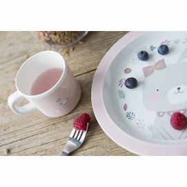 Melamine Eetsetje Adventure Little Dutch Roze (5-delig)