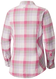 Blouse Columbia Women Camp Henry Bright Lavender Block Stripe