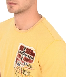 T-Shirt Napapijri Men Stak Yellow