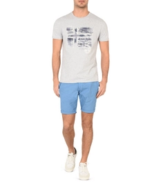 T-Shirt Napapijri Men Sancy Light Grey Mel