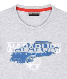 T-Shirt Napapijri Youth Shadow Light Grey Mel