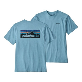 T-Shirt Patagonia Men's P-6 Logo Responsibili-Tee Break Up Blue