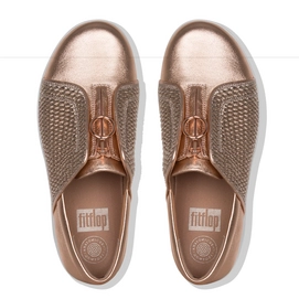 FitFlop F-Sporty™ II Shirred Rose Gold
