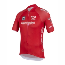 Fietsshirt Santini Giro d'Italia Red Jersey Replica Short Sleeve 2016