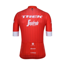 Fietsshirt Santini Men Trek-Segafredo Sleek 99 Short Sleeve Red