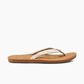 Slipper Reef Gypsy Macrame Cream Women