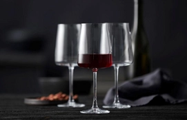 2---Rode Wijnglas Lyngby Glas Krystal Zero Clear 540 ml (4-delig)-2