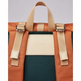 2---Rugzak Sandqvist Bernt Multi Dark Green Orange-2