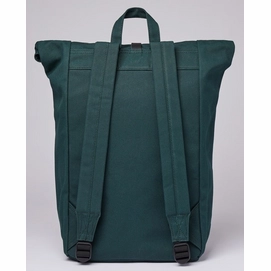 2---Rugzak Sandqvist Dante Deep Green With Black Leather-2