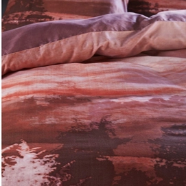 Bettwäsche Essenza Salo Red Mako-Satin