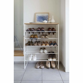 2---Schoenenrek Yamakazi Tower Wood Top White-2