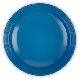 2---Serveerschaal Le Creuset Aardewerk Marseilleblauw 32 cm-1