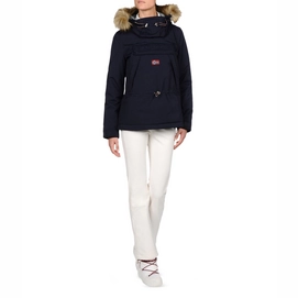 Ski Jas Napapijri Skidoo Eco-Fur Blu Marine Women