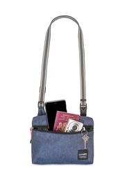 Schoudertas Pacsafe Slingsafe LX50 Denim