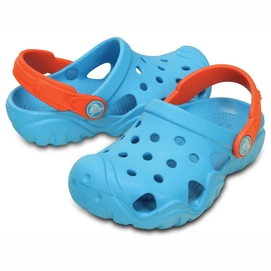Sandaal Crocs Swiftwater Kids Electric Blue/Tangerine