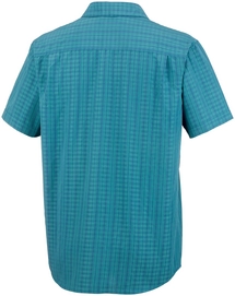 Blouse Columbia Men Endless Trail II Teal Plaid