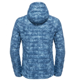 Winterjas The North Face M Thermoball Hoodie Shady Blue Process Print