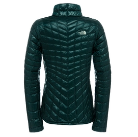 Winterjas The North Face W Thermoball Full Zip Darkest Spruce