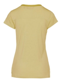 2---Top Essenza Women Luyza Uni Short Sleeve Dreamy Yellow-2