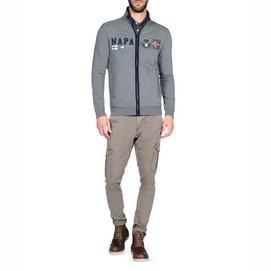 Vest Napapijri Bensi Med Grey Mel Men