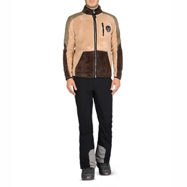 Vest Napapijri Yupik Stand Multicolour Brown Men