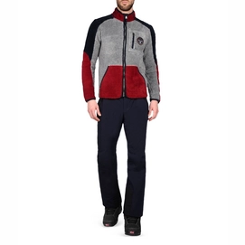 Vest Napapijri Yupik Stand Multicolour Red Black Grey Men