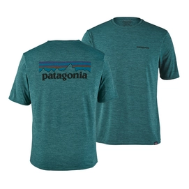 T-Shirt Patagonia Men's Capilene Cool Daily Graphic Shirt P-6 Logo Tasmanian Teal X-Dye