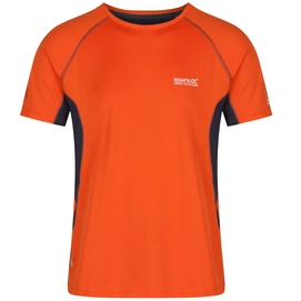 T-Shirt Regatta Mens Virda Magma/Seal Grey