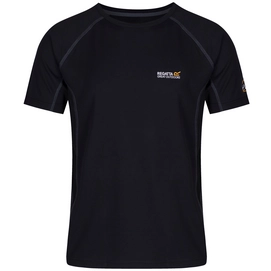 T-Shirt Regatta Mens Virda Black/Black
