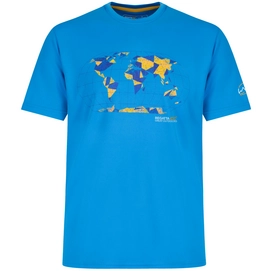 T-Shirt Regatta Mens Fingal II Hydro Blue