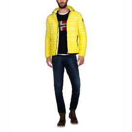 Winterjas Napapijri Aneva Bright Yellow Men