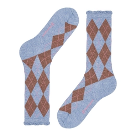 Sokken Burlington Ladywell Diamond SO Lightblue