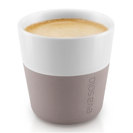 Eva Solo Espresso Tumbler Warm Grey 80 ml (2-delig)