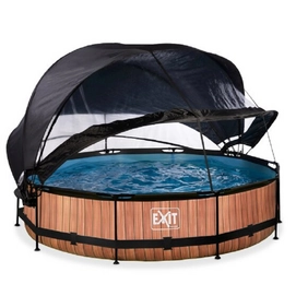 2---exit-wood-zwembad-o360x76cm-met-overkapping-schaduwdoek-en-filterpomp-bruin (1)