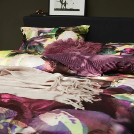 Housse de Couette Essenza Fiina Wine red Satin de Coton