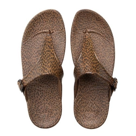 Slipper FitFlop Superjelly™ Cheetah Brown