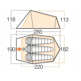 Tent Vango Helix Cactus 300