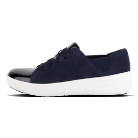 Sneaker FitFlop F-Sporty™ Lace-Up Suede Midnight Navy Mix