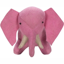 Knuffel Kidsdepot Jungle Elephant Pink