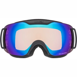 2---Skibril Uvex Unisex Downhill 2000 S CV Black Mat Blue Vista 2