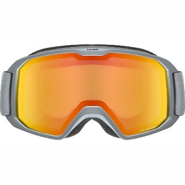 2---Skibril Uvex Unisex Elemnt FM S2 Rhino Mat orange 2