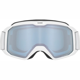 2---Skibril Uvex Unisex Elemnt FM S2 White Mat silver blue 2