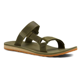 Teva Men Universal Slide Leather Dark Olive