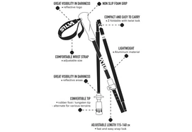 Wandelstok Silva Trekking 3Z