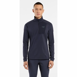 2---Rho-LT-Zip-Neck-Black-Sapphire-Front-View