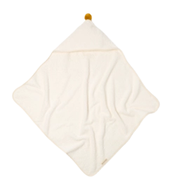 Omslagdoek Nobodinoz So Cute Baby Bath Cape Natural